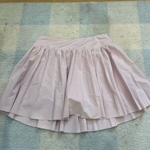 Chic Light Pink Skater Skirt